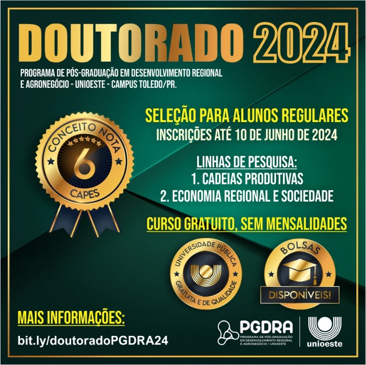 Banner Selecao Doutorado 2024
