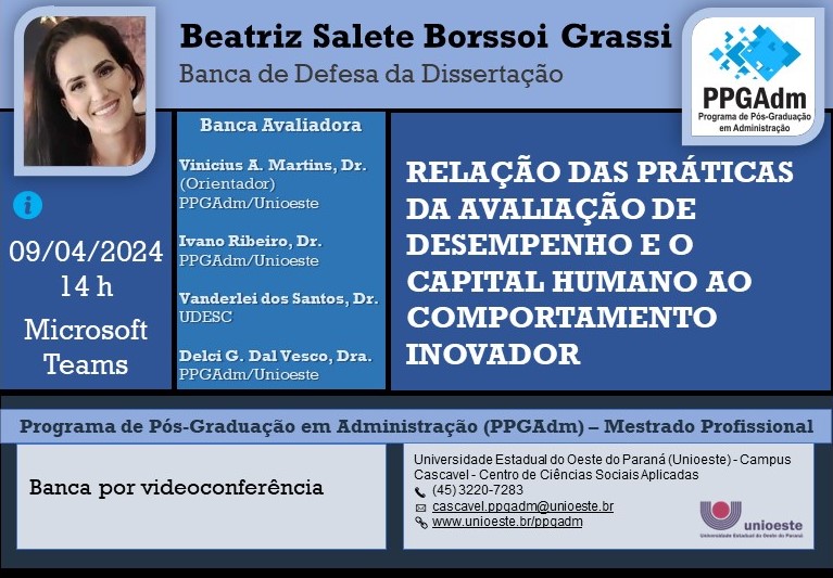 Defesa Beatriz Salete Borssoi Grassi Turma 2022 a